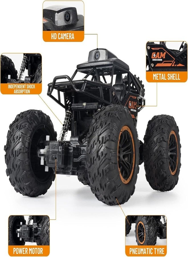 EXOMOON 2.4Ghz 1/18 4WD Remote Control RC Car with FPV HD Camera High Speed RC Car Remote Control Toys for Adults Kids - Image 4